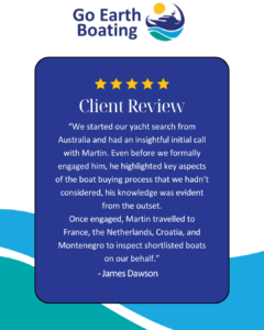 Testimonial James Dawson Go Earth Boating