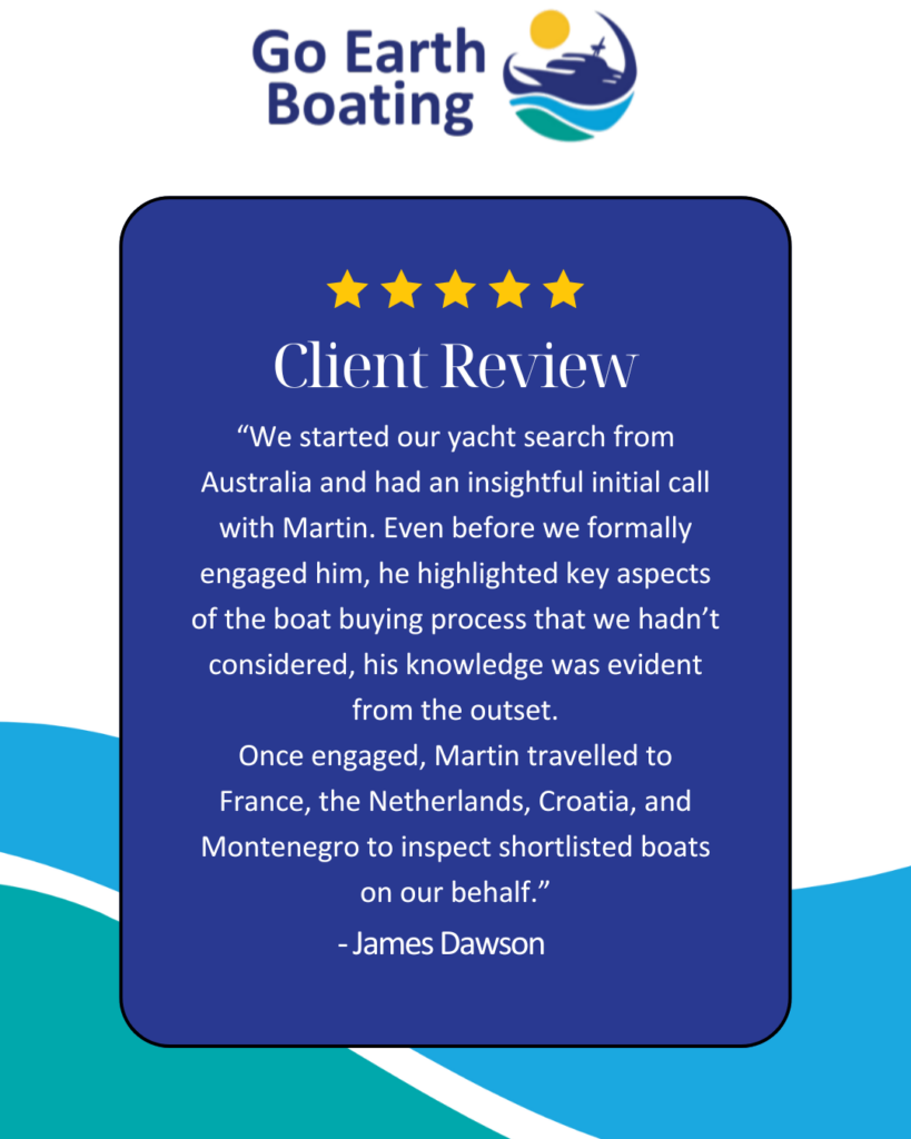 Testimonial James Dawson Go Earth Boating